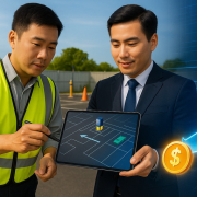 cover of parking lot planning design