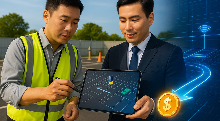 cover of parking lot planning design